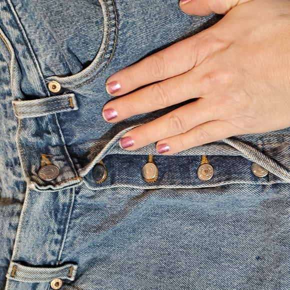 Made in the u.s.a Vintage button fly levis  33×29 - Picture 3 of 8